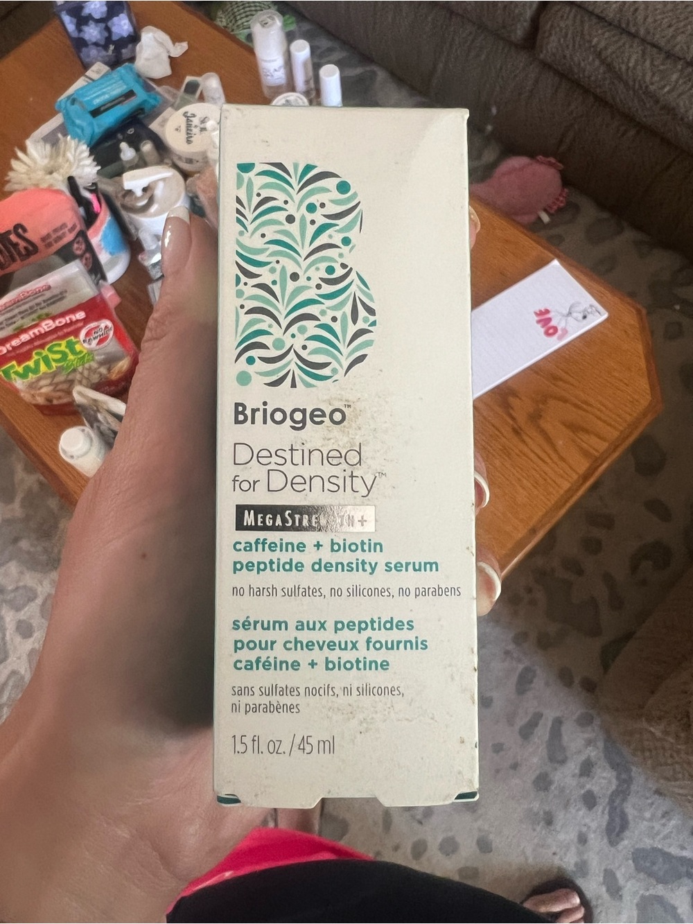 New in bottle Briogeo Density Hair Serum